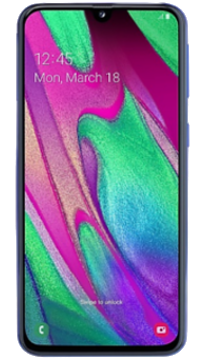 Samsung Galaxy A40 DS, T-Mobile Edition schwarz