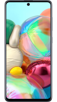 Samsung Galaxy A71 DS, T-Mobile Edition silber