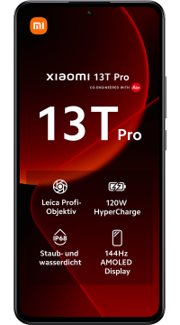 Xiaomi 13T Pro 5G, 512GB T-Mobile Edition schwarz