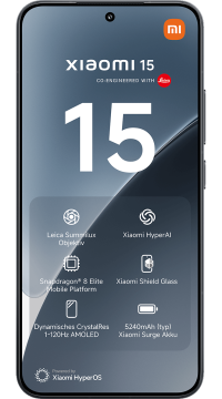 Xiaomi 15 5G, 512 GB schwarz