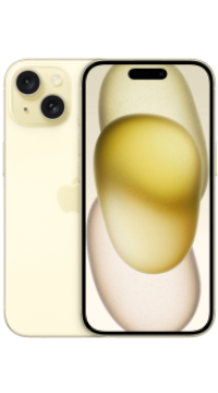 Apple iPhone 15, 128 GB T-Mobile gelb