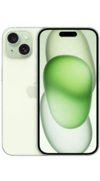 Apple iPhone 15, 128 GB T-Mobile grün
